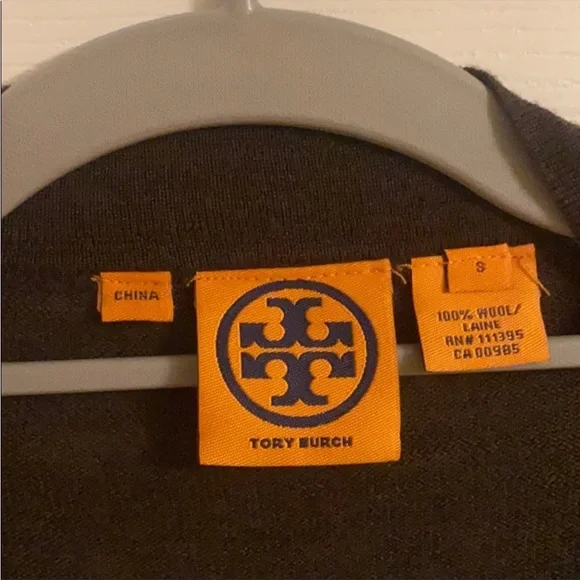 Tory Burch 100% wool Simone sweater - Picture 3 of 7